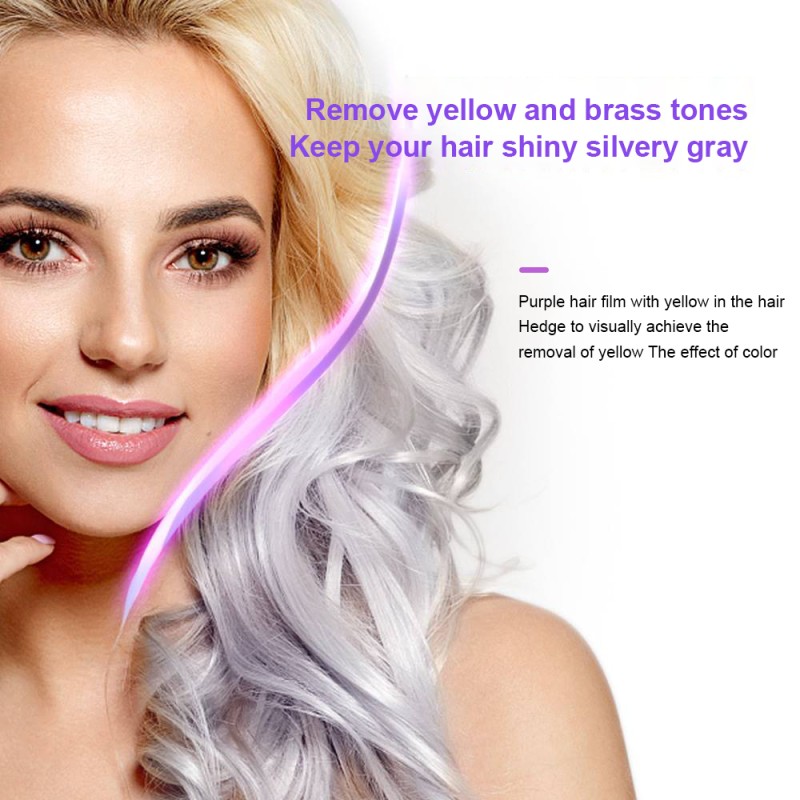 Purple Hair Mask Manufacturer - for Blonde Gray Hair Repair Nourish Hydrate After Color-treated