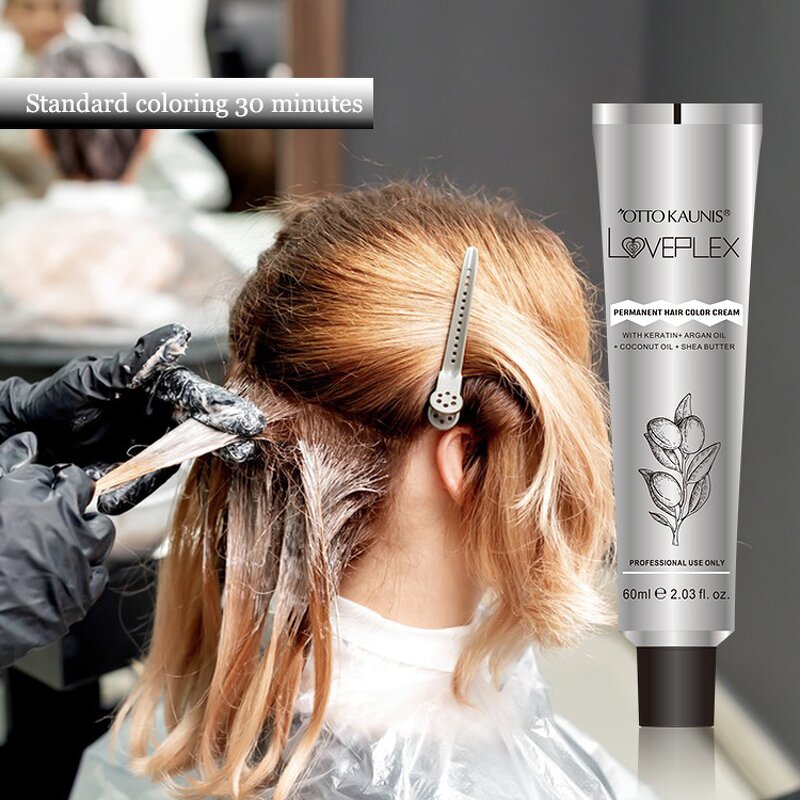 Semi Permanent Hair Color Cream Manufacturer - Bright Salon Uniform Coloring Full Cover Cruelty Free
