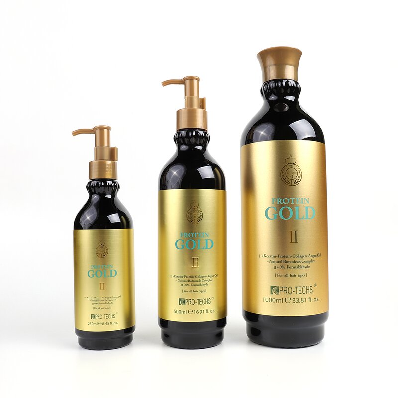Keratin Gold Hair Straightening Cream Manufacturer - Private Label Salon Brazilian Blowout Professional
