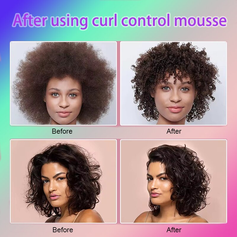 Hair Mousse Manufacturer - OEM/ODM to boost Curling Volume Less Frizz Shining Results Braids