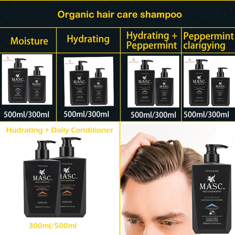Men's Hair Body Beard Care Manufacturer - OTTO KAUNIS MASC. Organic Sulfate Free