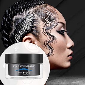 Hair Pomade Manufacturer - Easy Wash Organic Argan Oil for Women Men Braiding Gel Wax