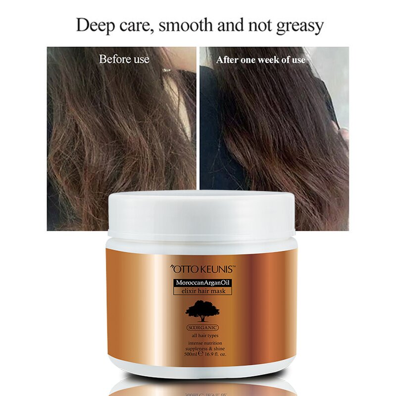 Argan Hair Mask Manufacturer - Make Own Brand Wholesale Natural Organic Morocco