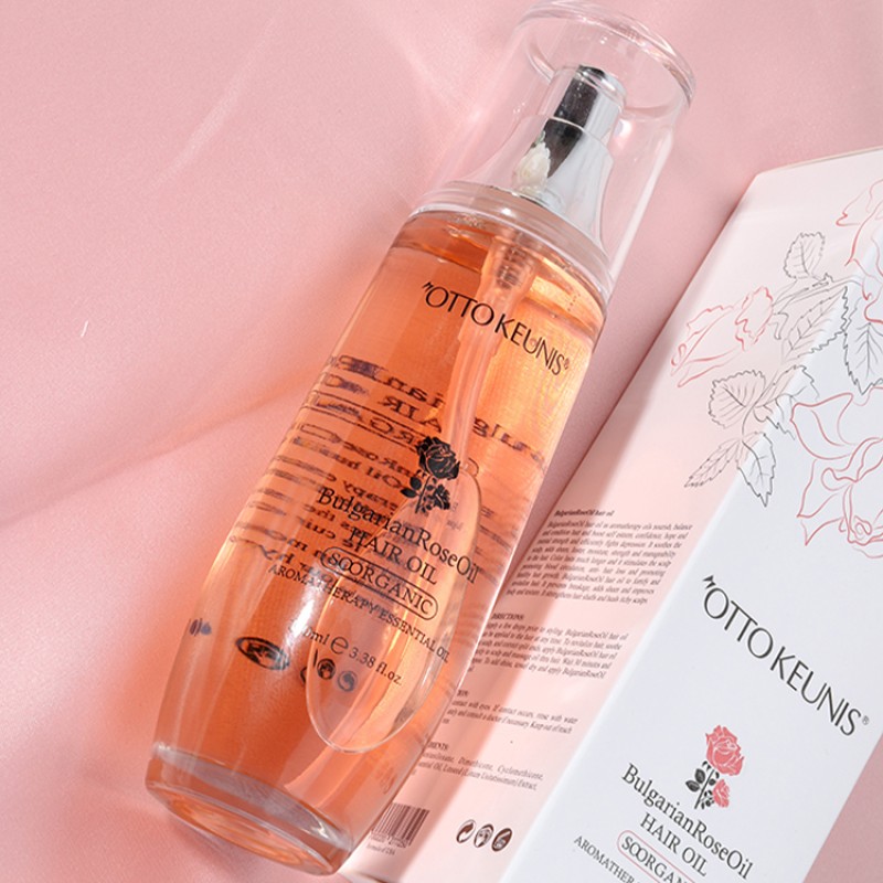 Rose Oil Hair Serum Manufacturer - OEM Organic Natural Nourishing Caring Conditioning