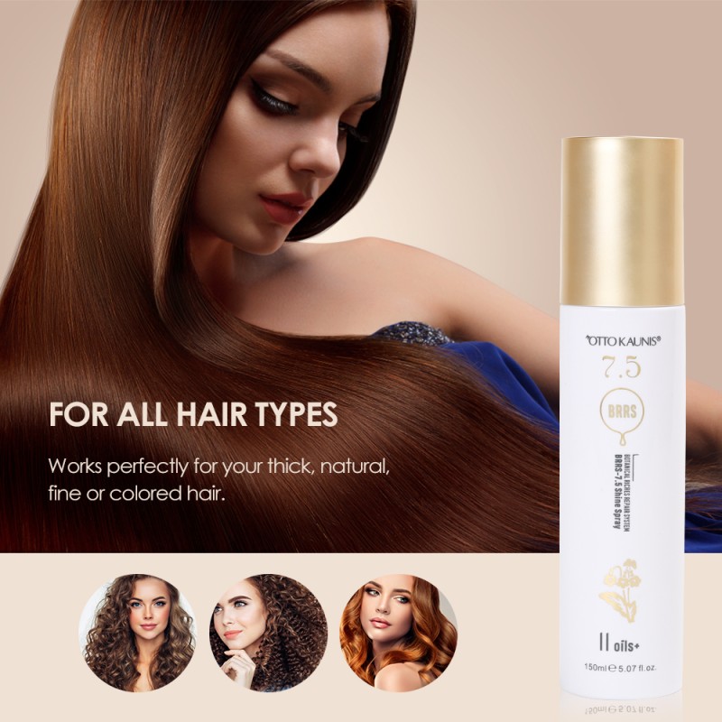 Botanical Shine Spray Manufacturer - Private Label 150ml Thermal Protectant for Wigs