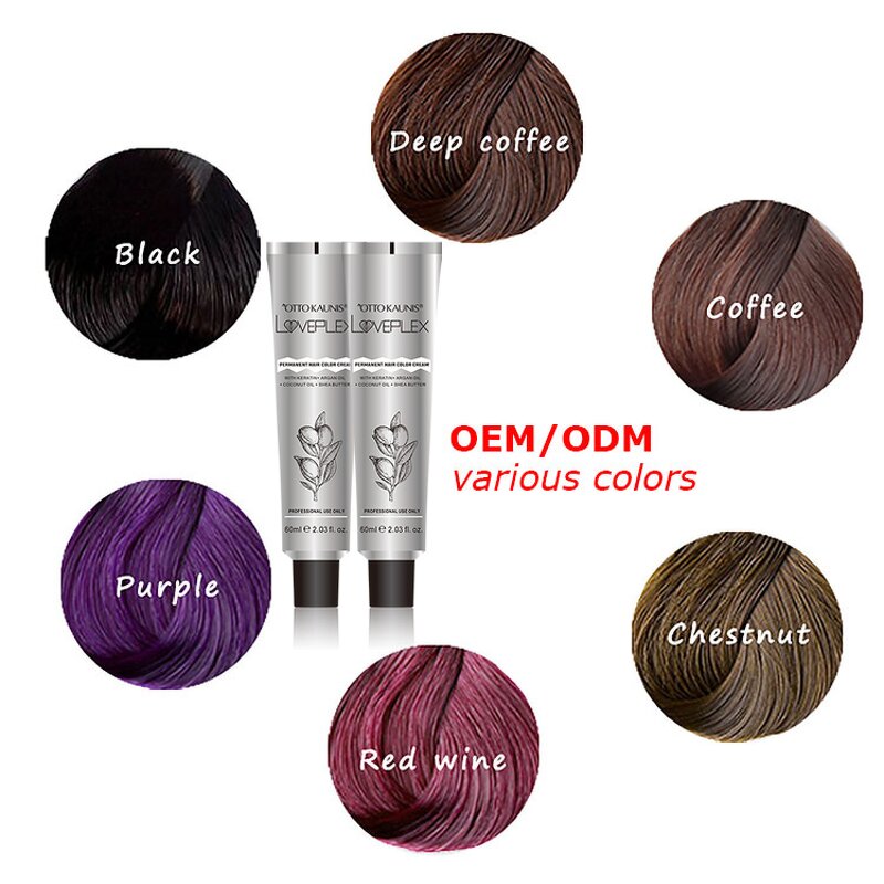 Semi Permanent Hair Color Cream Manufacturer - Bright Salon Uniform Coloring Full Cover Cruelty Free