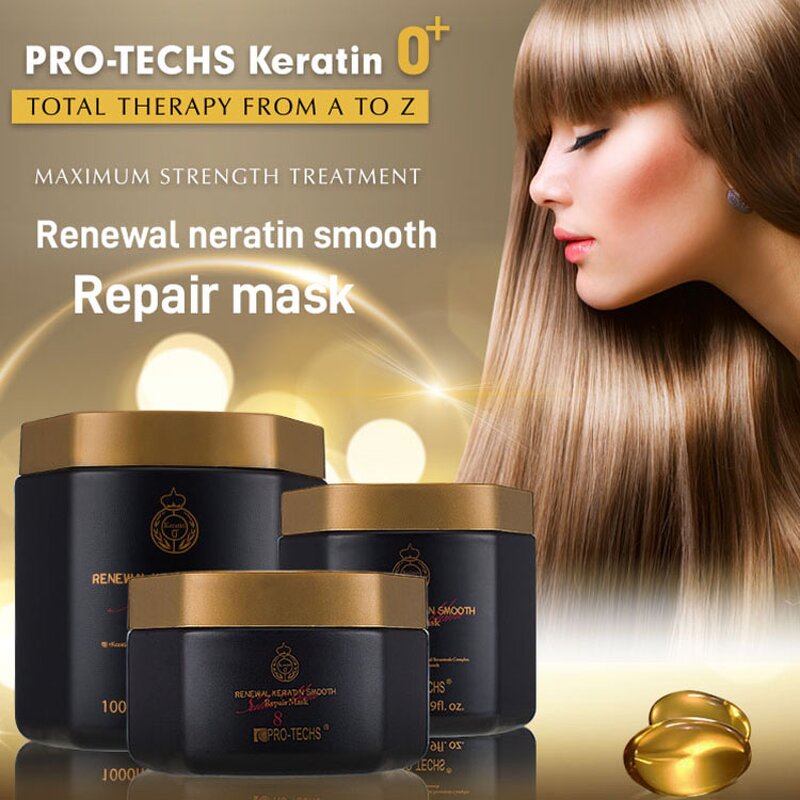 Argan Oil Hair Mask Manufacturer - Organic Extract Paraben-Free Silk Keratin Treatment