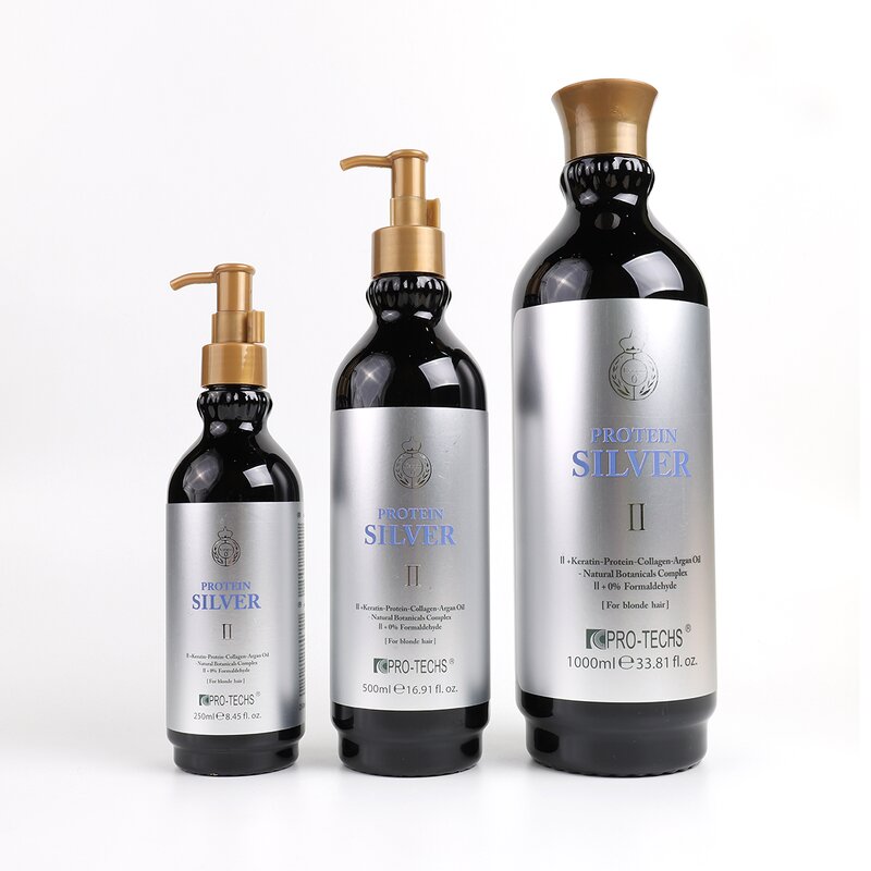 Blonde Hair Straightening Cream Manufacturer - Silver Protein Professional Salon Usage