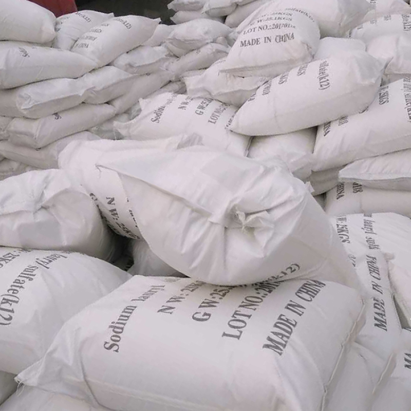 Sodium Lauryl Sulfate Manufacturer - Factory Price SLS SDS K12 Powder 25kg