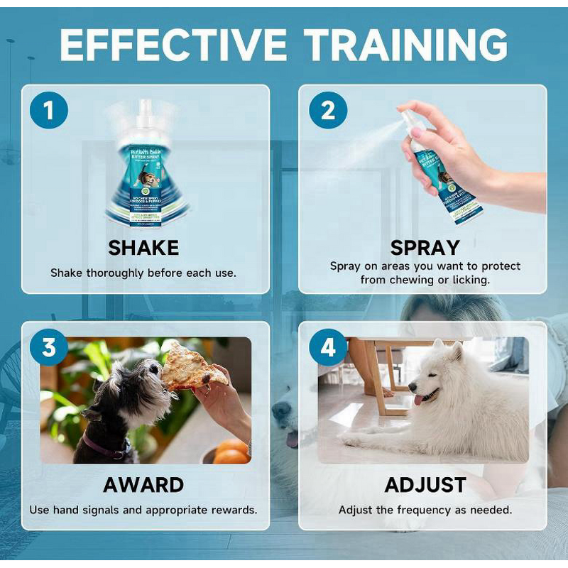 No Chew Spray for Dogs Manufacturer - OEM/ODM Bitter Apple Stop Chewing Training