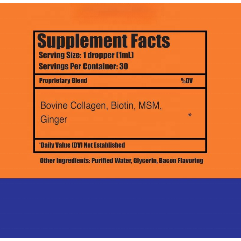 Pet Collagen Liquid Drops Supplier - OEM/ODM Skin Coat Joint Digestive Health