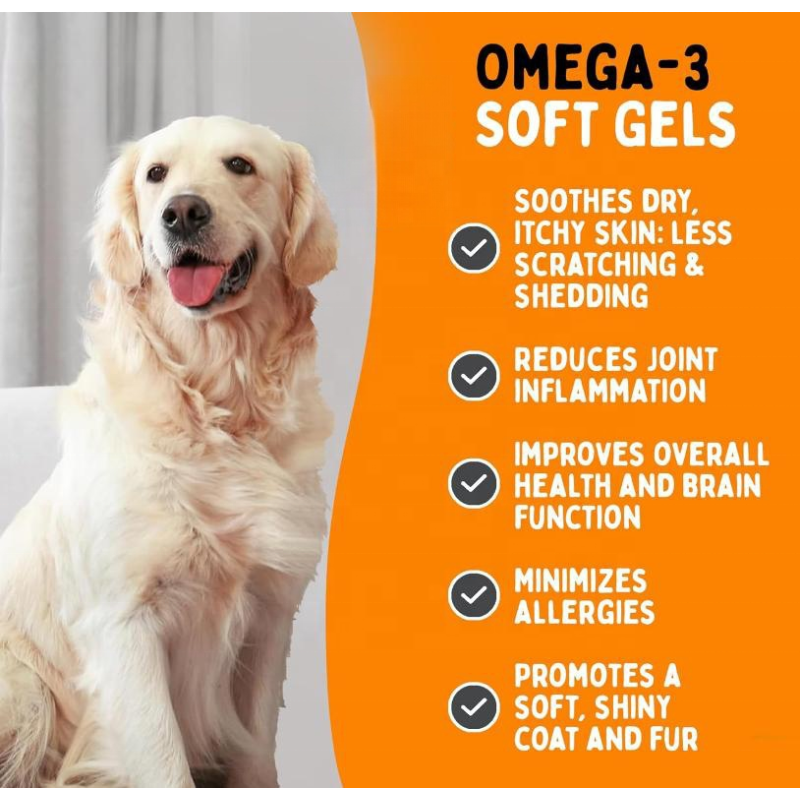 Salmon Oil for Dogs Supplier - OEM/ODM Wild Alaskan Omega 3 Free Samples