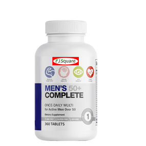 Men's 50+ Multivitamin Tablets Supplier - Manufacturer's Plus 30 Nutrients Vegetarian