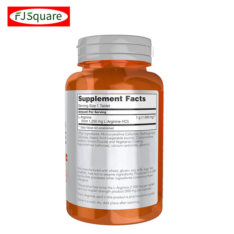 L-Arginine Tablets Supplier - OEM Double Strength Amino Acid Energy Immunity
