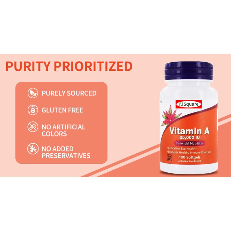 Vitamin A D Capsules Supplier - Private Label GMP Certified 10000IU Food