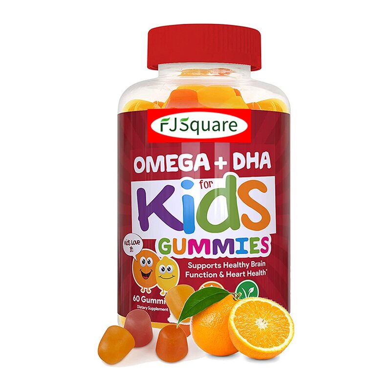 Kids DHA Gummies Manufacturer - 100% Organic Omega 3 6 9 Brain Joint Support