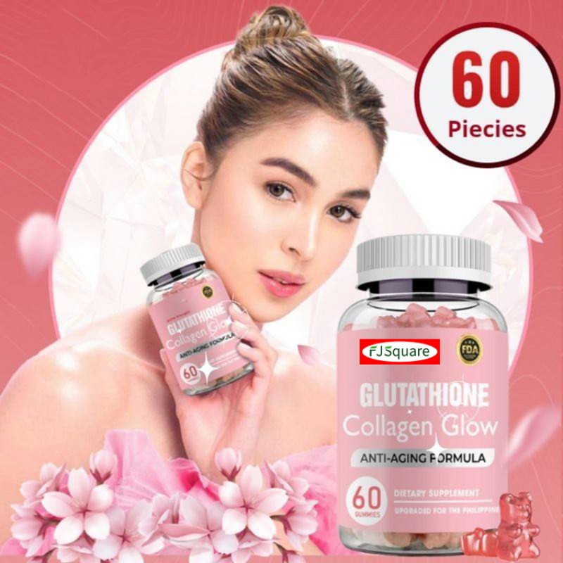 Glutathione Gummies Supplier - Anti-Aging Collagen Glow Strawberry Flavor