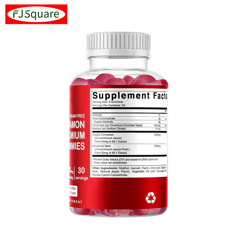 Ceylon Cinnamon Gummies Manufacturer - OEM/ODM 2000mg Sugar-Free Vegan Nootropic