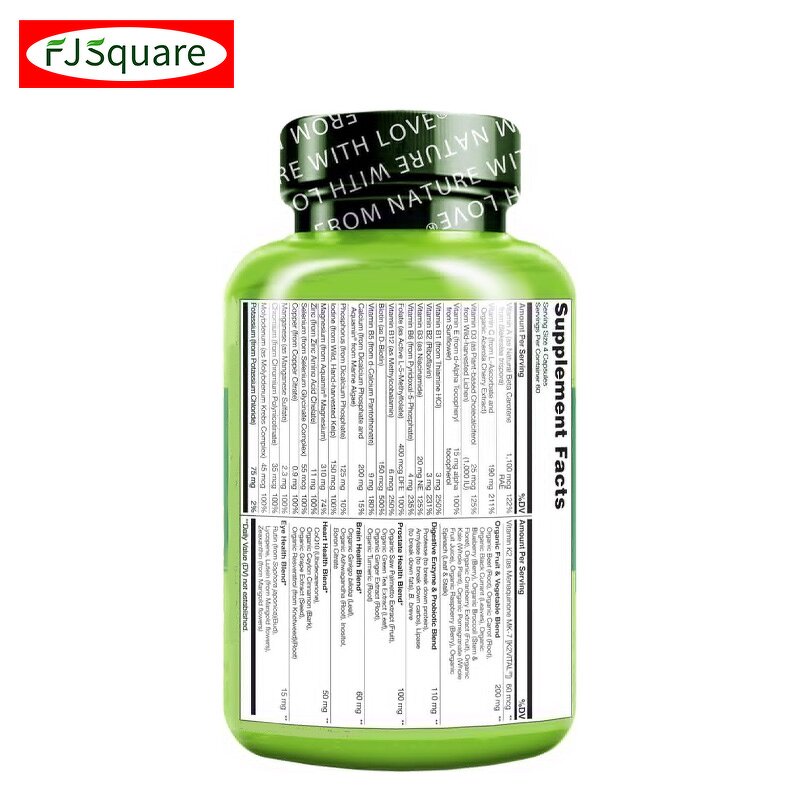 Men's Multivitamin Capsules Factory - OEM Herbal Supplement Vitamins for Men