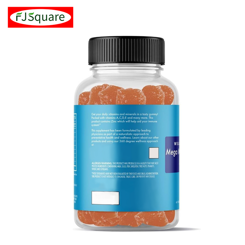 Vegan Multivitamin Gummies Supplier - Private Label 60-Gram for Kids Adults