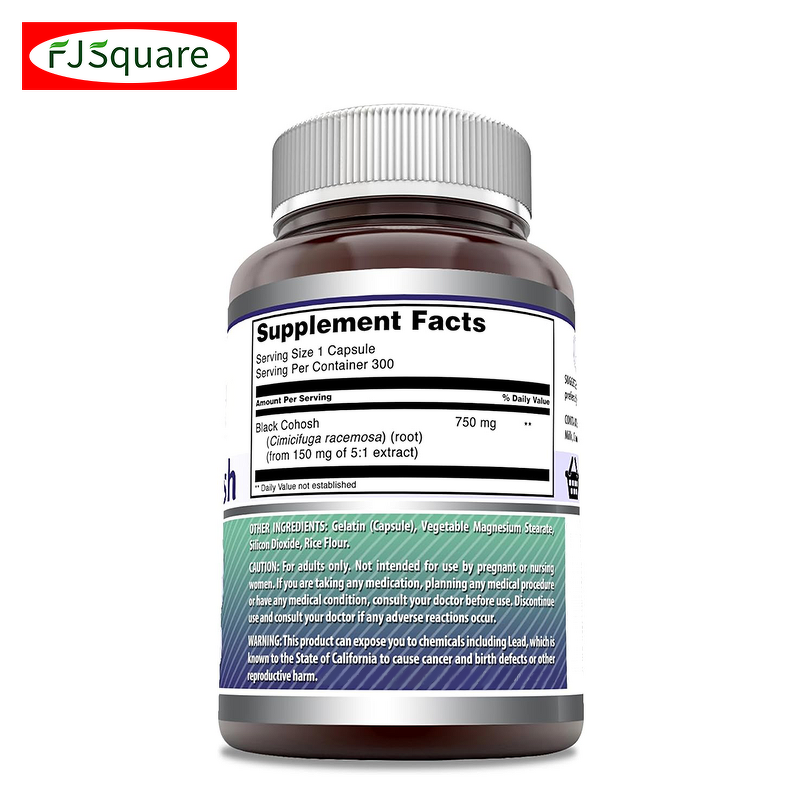 Black Cohosh Extract Capsules Supplier - OEM Verified Supplier for Menopause Relief