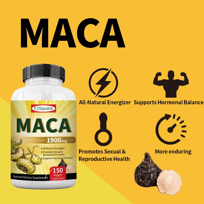 Black Maca Extract Capsules Manufacturer - Private Label Man Enlargement Multi