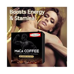 Man X Power Coffee Factory - Private Label Herbal Organic Instant Maca Black Coffee