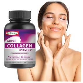 Super Collagen Peptides Tablets Supplier - Private Label with Vitamin C Biotin