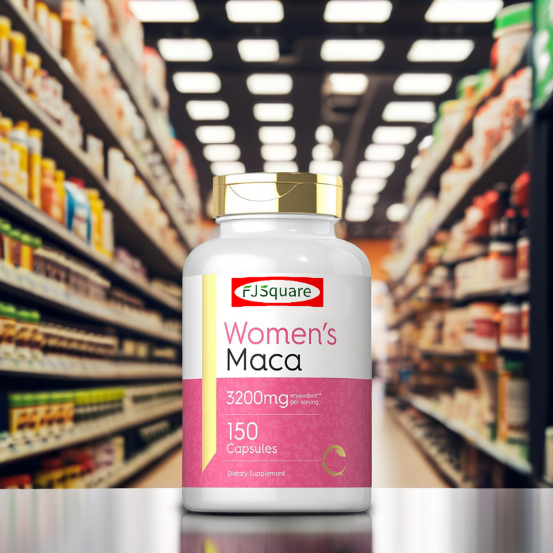 Maca Root Capsules Factory - Plant-Based Energy Stamina Vegetarian-Friendly