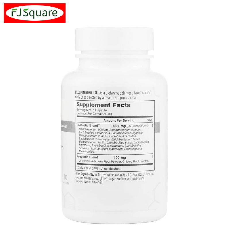 Probiotic Capsules Supplier - OEM/ODM 40 Billion CFU Organic Immune Digestive