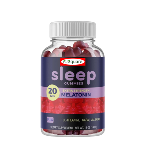 Vegan Melatonin Gummies Factory - High Quality Private Label Relaxation Sleep