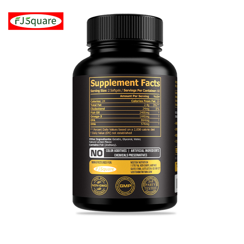 Deep Sea Fish Oil Softgel Supplier - Private Label Health Supplement Omega 3