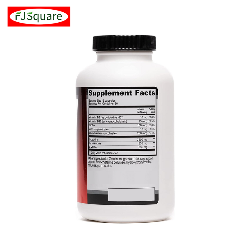 BCAA Pre-Workout Capsules Supplier - OEM Private Label Energy BCAA Formula