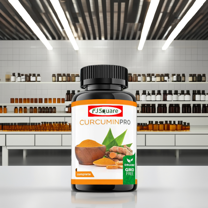 Curcumin Extract Capsules Factory - Private Label 95% with Bioperine Turmeric