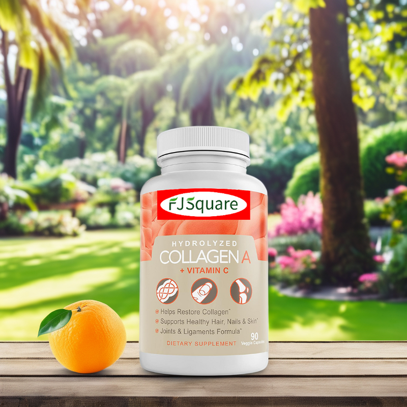 Collagen Vitamin C Capsule Supplier - Private Label Halal Super Skin Hard Capsule