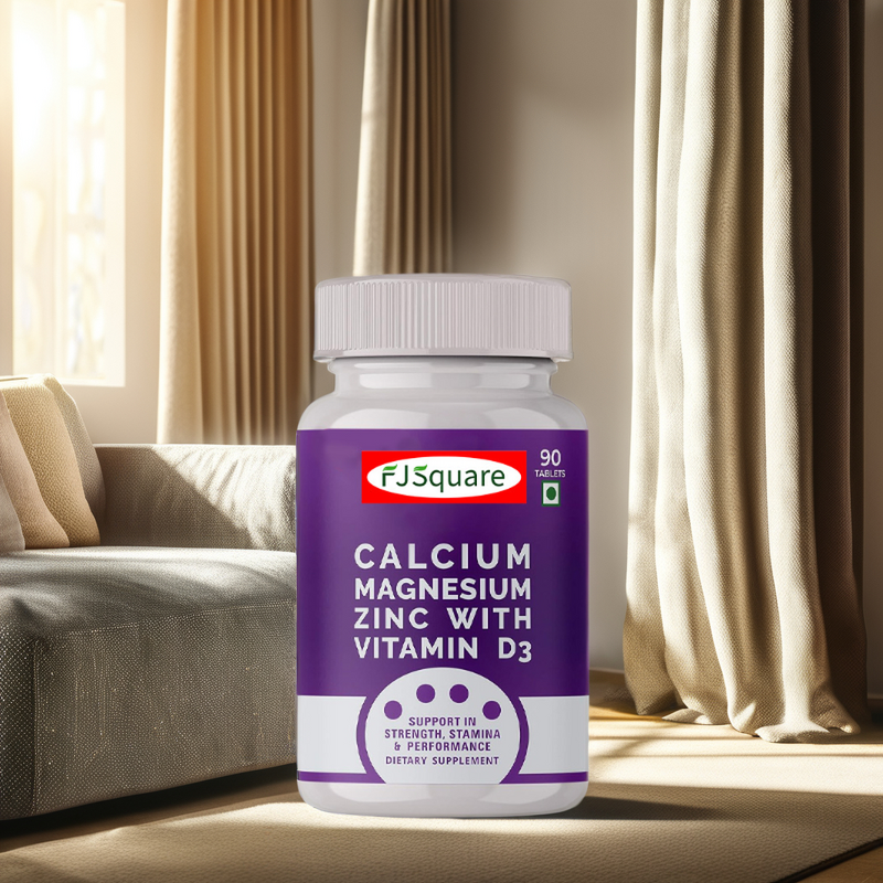 Calcium Magnesium Zinc Tablets Factory - Private Label with Vitamin D3 Vitamins