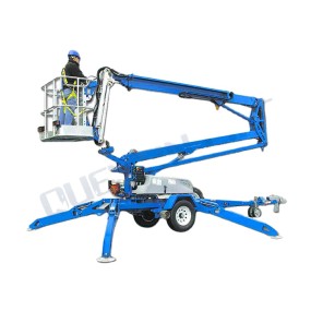 Spider Boom Lift Manufacturer - 14m Hydraulic Towable