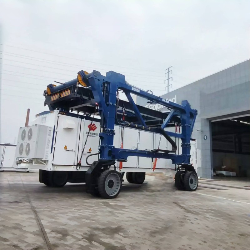 Container Handling Straddle Carrier Factory - Custom 35T-80T