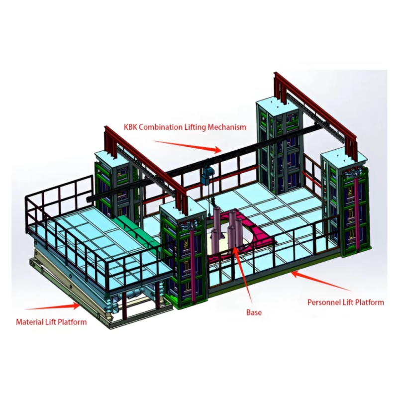 Vertical Assembly Platform Factory - for Hydrogen Energy