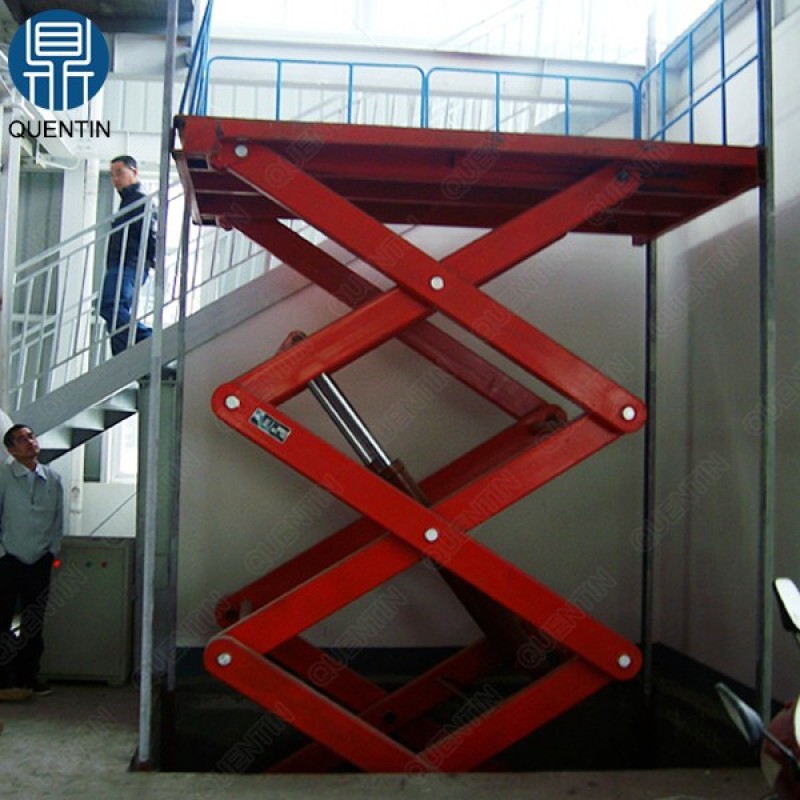 Freight Elevator Factory - Fixed Scissor Type