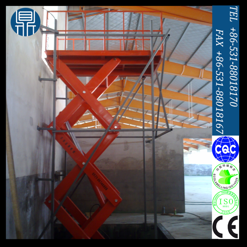 Warehouse Cargo Lift Manufacturer - Electro-hydraulic Scissor