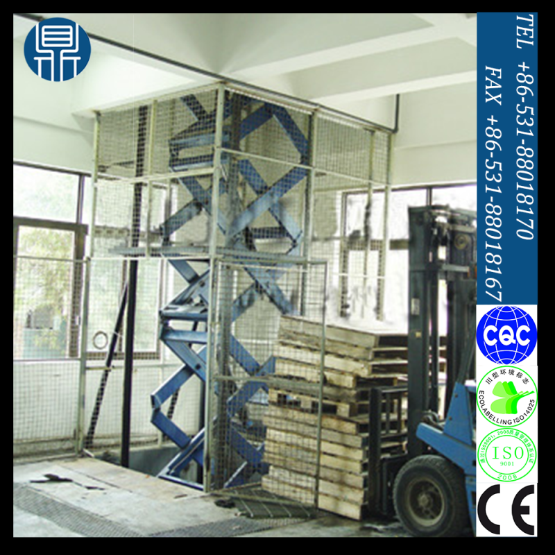 Warehouse Cargo Lift Manufacturer - Electro-hydraulic Scissor