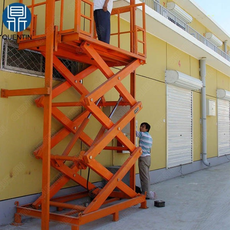 Freight Elevator Factory - Fixed Scissor Type