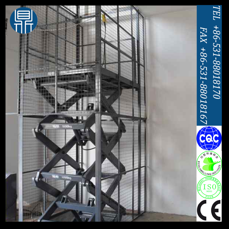 Warehouse Cargo Lift Manufacturer - Electro-hydraulic Scissor