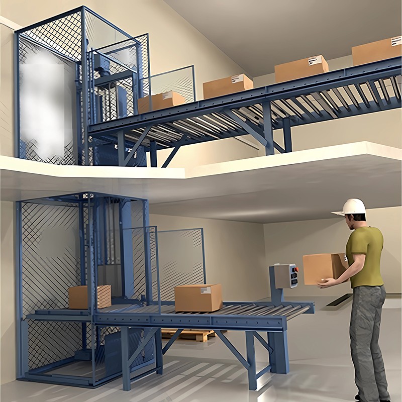 Vertical Conveyor Manufacturer - Z Type Carton Lifter