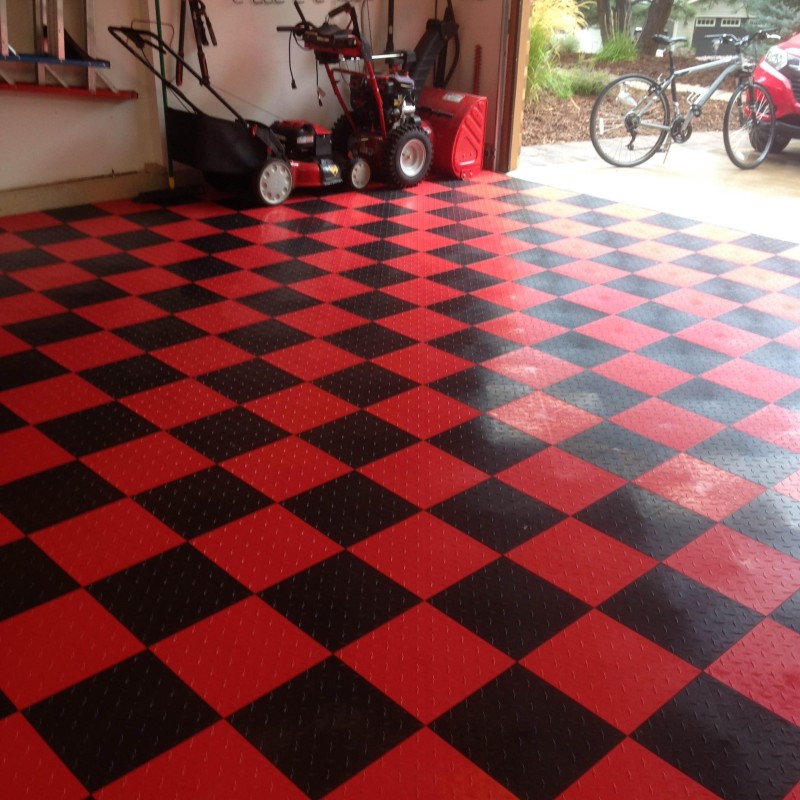 Colorful Garage Floor Tiles Supplier - Modular Interlocking Plastic for Workshop