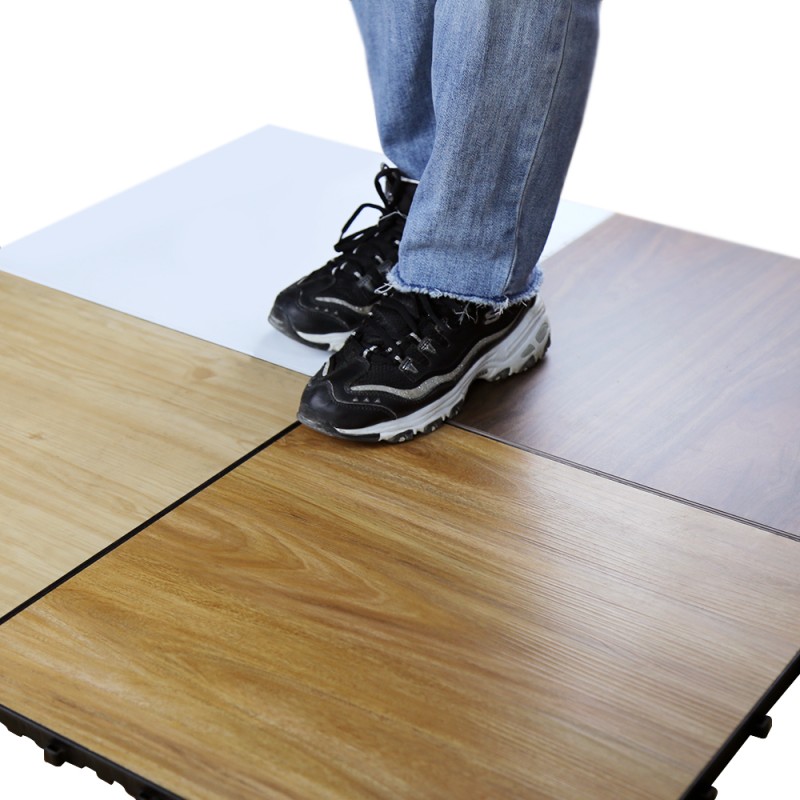 Interlocking Dance Floor Factory - 465mm x 60mm Close Profile Pvc 18mm