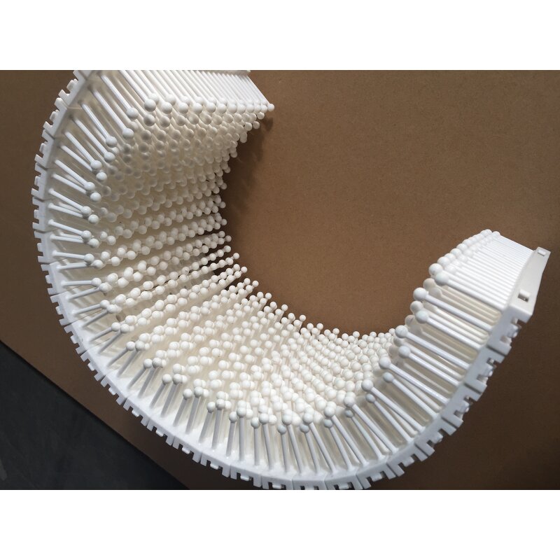 Amusement Park Slide Mat Factory - White Plastic Artificial Non-slip Dry Ski