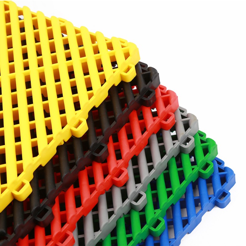PP PVC Garage Floor Tiles Manufacturer - High Duty for Car Detailing Shop Warehouse