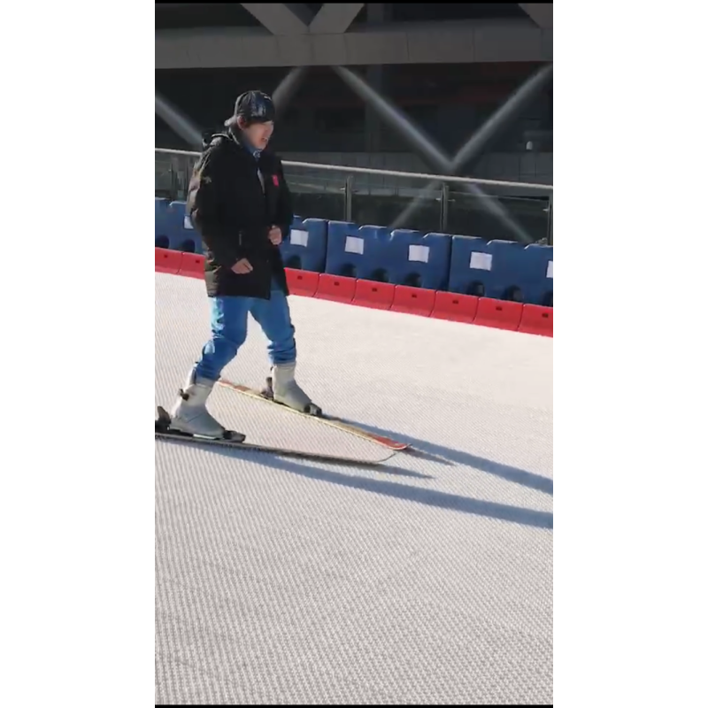 Colorful Dry Ski Slope Supplier - Artificial Dry Ski Mat for Outdoor Sport